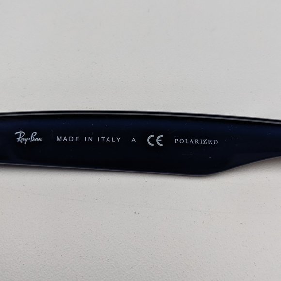 Ray-Ban Blue Sunglasses with Black Lenses - Picture 5 of 15